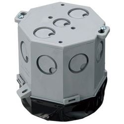 8CB-100NT11-20 [八角コンクリートボックス 鉄塗代カバー付 20個]