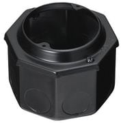 PA-8OBL11N20 [プレキャストコンクリート用八角大形アウトレットボックス 黒 20個]
