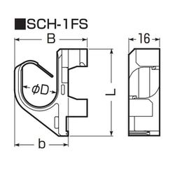 ヨドバシ.com - 未来工業 SCH-1FSK10 [ケーブルハンガー ループタイプ