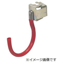 SCH-STL20 [ケーブルハンガー ボルトクリップ付 ステンレス仕様 赤 20個]