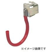 SCH-STL20 [ケーブルハンガー ボルトクリップ付 ステンレス仕様 赤 20個]