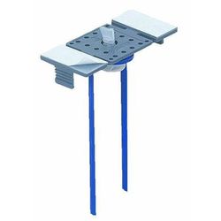 SCH-5TN10 [バインドハンガー 接着剤・粘着テープ併用タイプ バインド線長さ130mm 接着剤入りボトル付 10個]