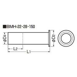 ヨドバシ.com - 未来工業 BMH-22 [ハンドホール用ベルマウス 防水