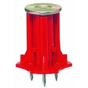 カラー・ヘッダーインサート 型枠用 ボルト径W3/8 ロングタイプ 赤 20個 NK-3LR20