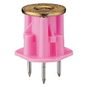 カラー・ヘッダーインサート 型枠用 ボルト径W3/8 桃 50個 NK-3P50