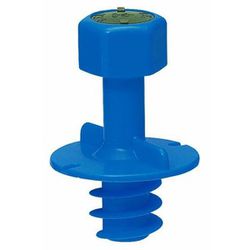 ニューカラーインサート 断熱材用 防露型/断熱材厚30mm以上用 ボルト径W3/8 青 20個 MSH-3BL20