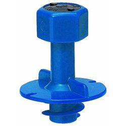 ニューカラーインサート 断熱材用 防露型/断熱材厚20・25mm用 ボルト径W3/8 青 20個 MSH-3BS20