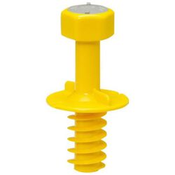 ニューカラーインサート 断熱材用 防露型/断熱材厚50mm以上用 ボルト径W1/2 黄 20個 MSH-4YLL20