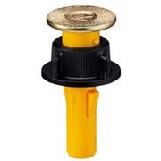 カラー・ヘッダーインサート デッキプレート用 コンクリート埋設専用 ボルト径W3/8 黄 50個 ND-3Y50