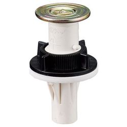 カラー・ヘッダーインサート デッキプレート用 コンクリート埋設専用 パッキン付 ボルト径W3/8 白 50個 ND-3SW50
