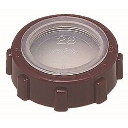 ZVF-70-05 [ポリカブッシング 絶縁ブッシング 厚鋼電線管用 フタ付 厚鋼70用 5個]