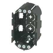 SBP-1GY [小判穴ホルソー用パネルボックス 深形 あと付けはさみボックス 1ヶ用 1個]