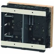 SBG-WOM-DBF [断熱ボード付小判スライドボックス センター磁石なし 標準品/深さ36mm 2ヶ用 1個]