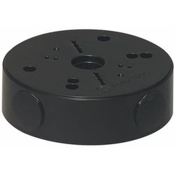 POW-130CK [ポリ台 照明器具取付用プラスチック絶縁台 ブラック 1個]