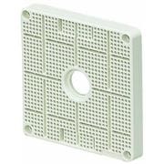 POWF-1717W [ポリ台 取付自在型/照明器具取付用プラスチック絶縁台 正方形 白 1個]