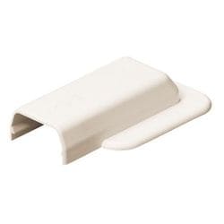 プラモール付属品 エンド/フランジ付 0号 ミルキーホワイト 10個 MLEW-0M10