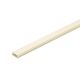 Eモール パイプ型/光ファイバー用モール 屋外・屋内兼用 2号 長さ1m ミルキーホワイト 1本 HEML-P2M