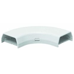 EMML-4W10 [Eモール付属品 大曲ガリ 屋外・屋内兼用 4号 カベ白 10個]
