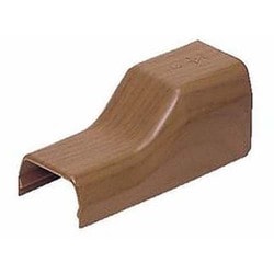 プラモール付属品 ウッドタイプ コーナージョイント 3号 チーク調 10個 WMLC-31-10