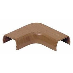 プラモール付属品 ウッドタイプ 曲ガリ 0号 チーク調 10個 WMLM-01-10