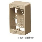 MSB-F2Y [深形モール用スイッチボックス Fタイプ 2ヶ用深形 モダンホワイト 1個]