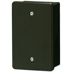 PVR22-0PT [露出スイッチボックス カブセ蓋付 チョコレート 1個]