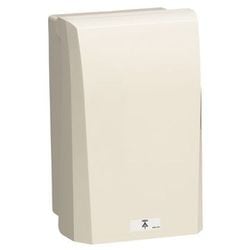 WBV-3M [ウオルボックス プラスチック製防雨ボックス プラスチック基台 タテ型 ミルキーホワイト 1台]