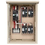 5A-4M10TB [屋外電力用仮設ボックス 主回路・中継回路用 ベージュ 1台]