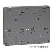 BP-2WJ [積算電力計・計器箱取付板 2個用 ベージュ 1枚]