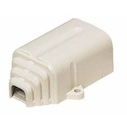 MDC-50M [モールダクト付属品 引込みカバー 50型 ミルキーホワイト 1個]