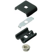 SRM6-JNK [ジョイント金具 装飾品 ねじ締め固定形 側面・底面兼用 黒 1個]