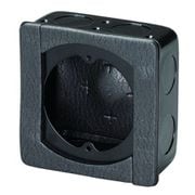 MTKB-MA31-2H [耐火スイッチボックス 木造耐火用 中型四角/浅型 平塗代カバー付 丸型 1個]