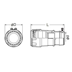 ヨドバシ.com - 未来工業 FEGL-100B [コンビネーションカップリング