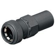 FPVE-16YK10 [コンビネーションカップリング PF管用 ワンタッチ型 PF菅16⇔VE管16 黒 10個]