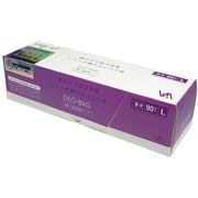 JT7548 [DEO BAG においが漏れないおむつ処理袋 薄手 L （90枚）]