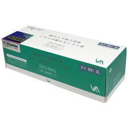 JT7551 [DEO BAG においが漏れないおむつ処理袋 厚手 XL （60枚）]