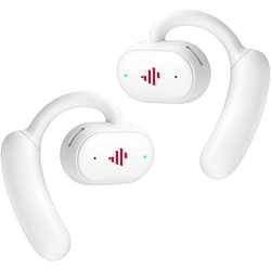 完全ワイヤレスイヤホン Bluetooth対応 open ear ホワイト open ear m-canaria WH
