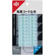 H00456 [粘着コード止め クリア 20入り]