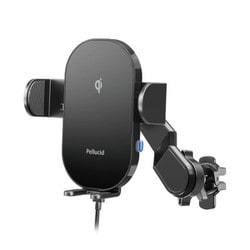 車内用品 スマホホルダー 自動開閉スマホホルダー エアコン吹き出し口固定タイプ 対応サイズ：(幅) 約60～88mm/厚み 約18mmまで/重さ 約280g以下 ワイヤレス充電：最大15W PPH2309