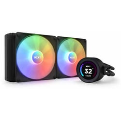 2.36インチディスプレイ搭載 280mm水冷CPUクーラー RGBファンブラックモデル KRAKEN ELITE RGB 280 RL-KR28E-B1