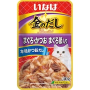 金のだし パウチ まぐろ・かつお まぐろ節入り [猫用 ゼリー 40g 一般食]