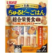 ちゅるビーごはん ささみと焼ささみ [犬用 10g×7袋 成犬用総合栄養食]