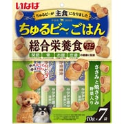ちゅるビーごはん ささみと焼ささみ 野菜入り [犬用 10g×7袋 成犬用総合栄養食]