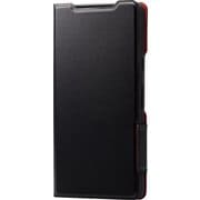 PM-P231PLFUBK [Google Pixel 7a ケース ソフトレザー カバー 手帳型 マグネット フラップ 衝撃吸収 超軽量 薄型 スリム スタンド機能付 UltraSlim ブラック]