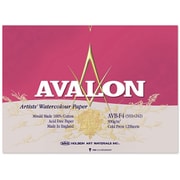 ホルベイン アヴァロン 水彩紙 ブロック 300g 中目 F4 AVB-F4