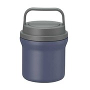 フードジャー 持ち運びやすい シンプル 350ml グレイッシュブルー 811001067