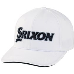 SMH3130X [ゴルフキャップ メンズ SRIXON キャップ フリーサイズ（56～60cm） ホワイトブラック]
