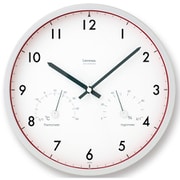 掛け時計 LC09-11W RE Air clock（エアークロック） レッド