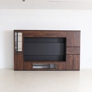 壁面ボード ~65V型対応 金具なし ブラックウォールナット 受注生産品 SUE2600BW-NO