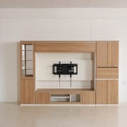 壁面ボード ~70V型対応 金具付き ナチュラルオーク 受注生産品 SUE2800NO-FL6